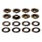 12 Packs: 8 ct. (96 total) 3/8" Antique Brass Eyelets by Loops & Threads™